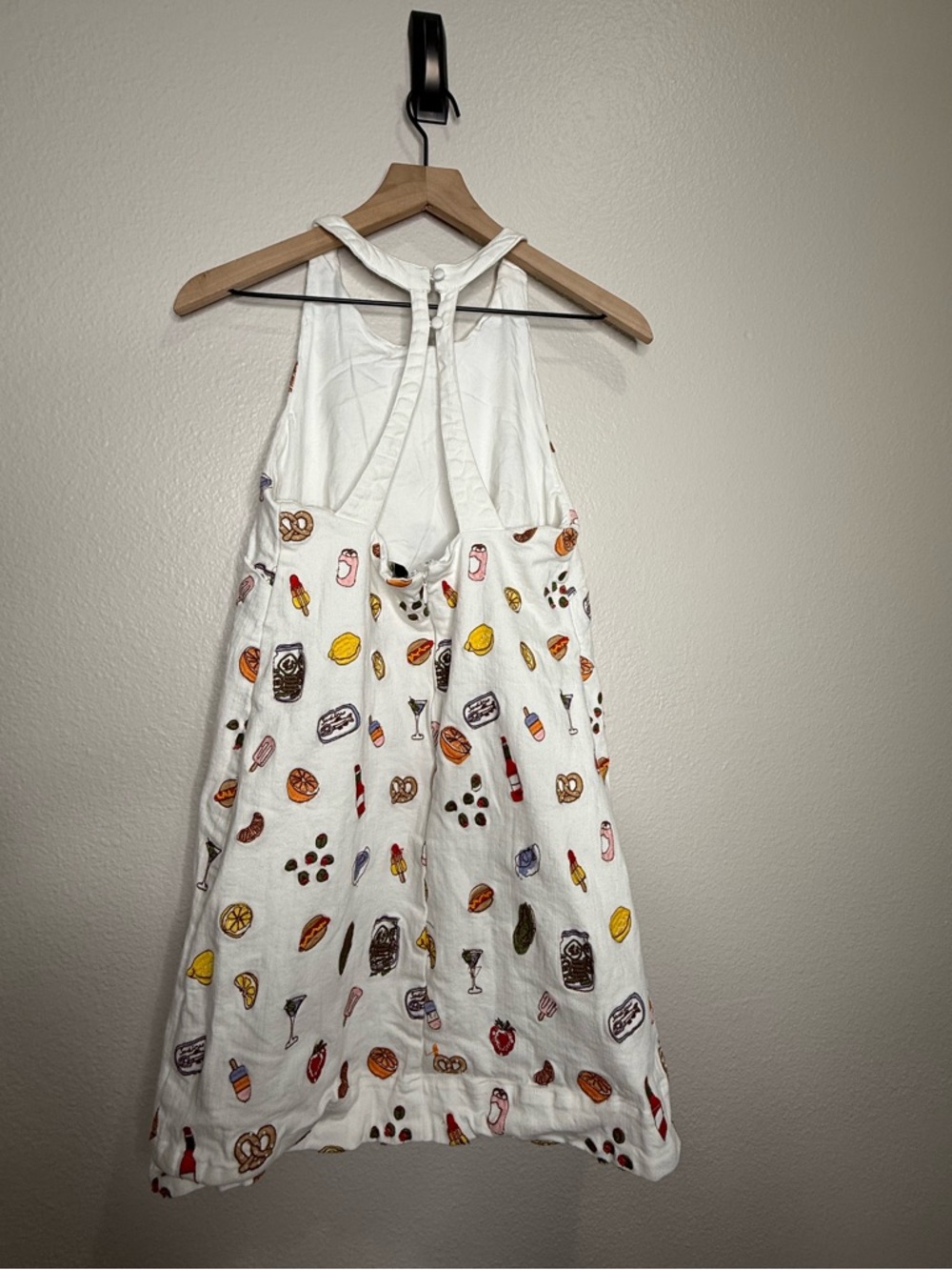 Anthropologie Sleeveless Beaded Shift Mini Dress, size S NWOT - Picture 5 of 7